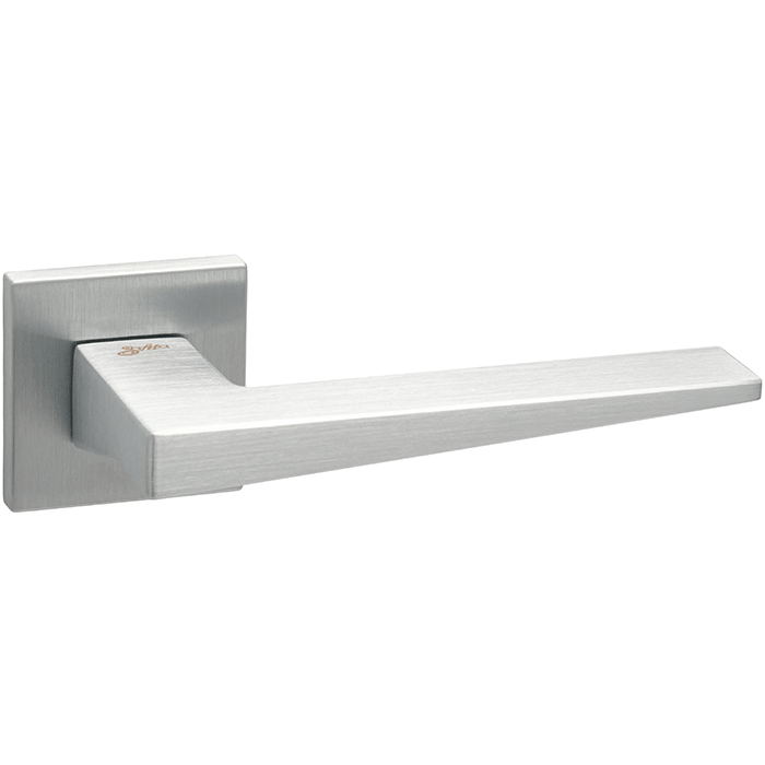 Дверная ручка Safita Sharp HS LT SC Матовый хром Изображение