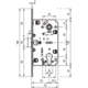 Замок AGB Mediana Evolution PZ 50*85 Білий Зображення