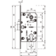 Замок AGB Mediana Polaris PZ 50*85 Антична латунь Зображення