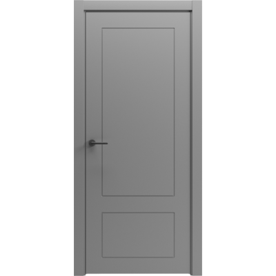 Межкомнатные двери Гранд Paint-5 RAL 7037 Краска Изображение