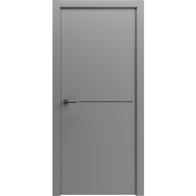 Межкомнатные двери Гранд Paint-7 RAL 7037 Краска Изображение