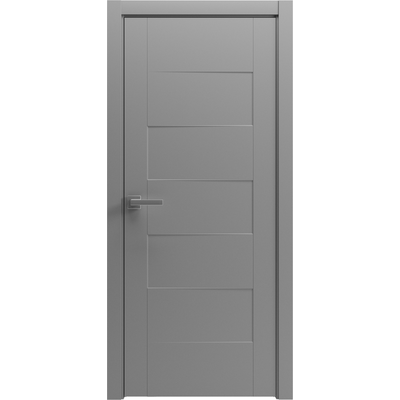 Межкомнатные двери Гранд Paint-8 RAL 7037 Краска Изображение