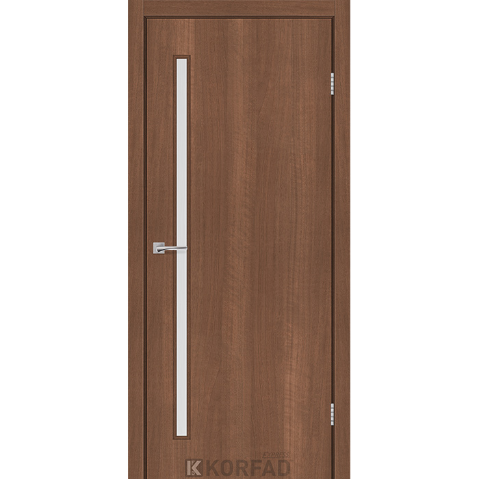 Межкомнатные двери Корфад Экспресс Corner Glass-03 Ольха Горная Изображение
