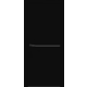Міжкімнатні двері Брама 6.02 Чорний молдінг хром Поліпропілен Зображення